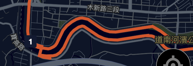 景美溪路線圖