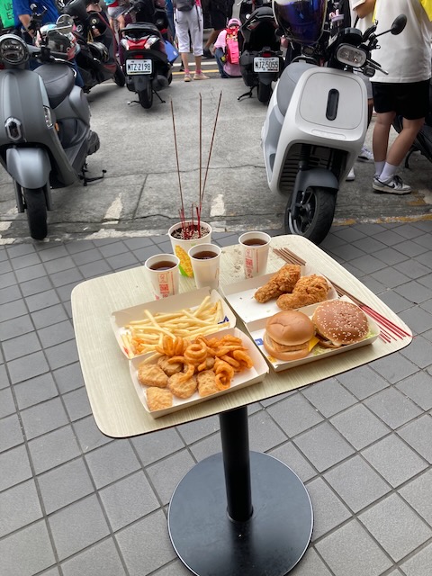 麥當勞的供品